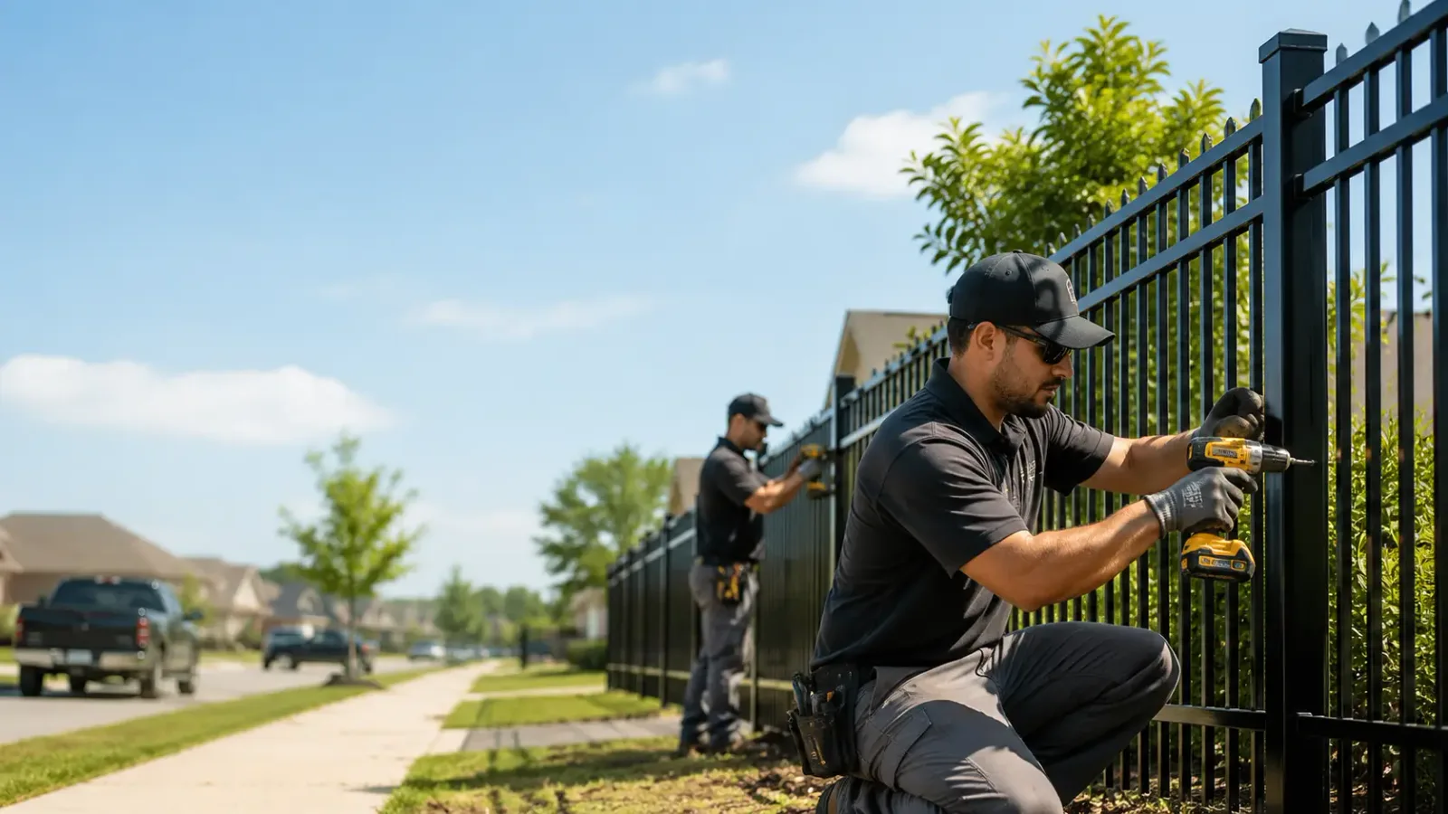 Metal Fence Installation in Bristol, PA
